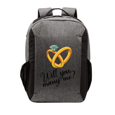 Will You Marry Me Gift Vector Backpack