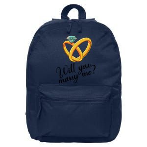 Will You Marry Me Gift 16 in Basic Backpack