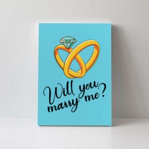 Will You Marry Me Gift Canvas