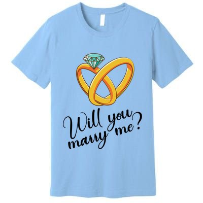 Will You Marry Me Gift Premium T-Shirt