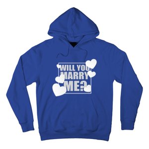 Will You Marry Me Great Gift Cute Wedding Marriage Proposal Great Gift Hearts Gi Hoodie