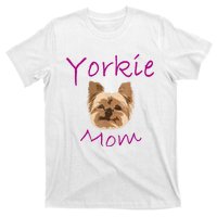 Wo Yorkie Mom Proud Yorkshire Terrier Mama Mom T-Shirt