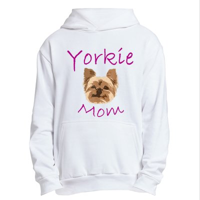 Wo Yorkie Mom Proud Yorkshire Terrier Mama Mom Urban Pullover Hoodie