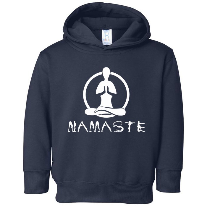 Workout Yoga Namaste Yoga Toddler Hoodie