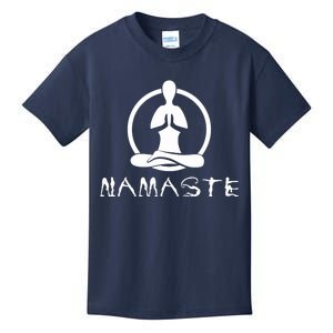 Workout Yoga Namaste Yoga Kids T-Shirt