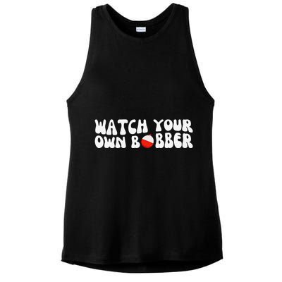 Watch Your Own Bobber Ladies PosiCharge Tri-Blend Wicking Tank