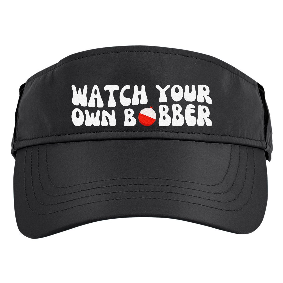 Watch Your Own Bobber Adult Drive Performance Visor