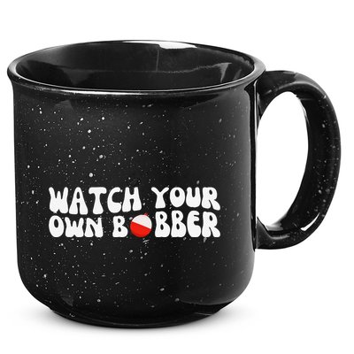Watch Your Own Bobber 15oz Campfire Ceramic Mug
