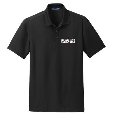 Watch Your Own Bobber Dry Zone Grid Polo