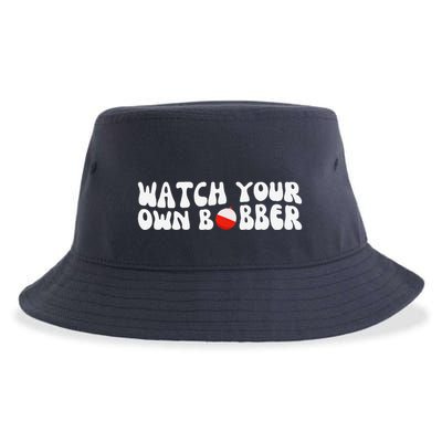 Watch Your Own Bobber Sustainable Bucket Hat