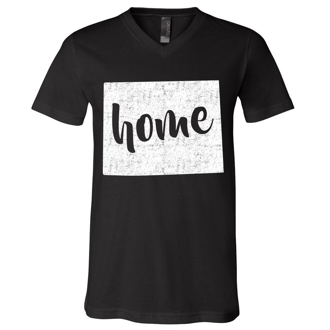 Wyoming Home State V-Neck T-Shirt