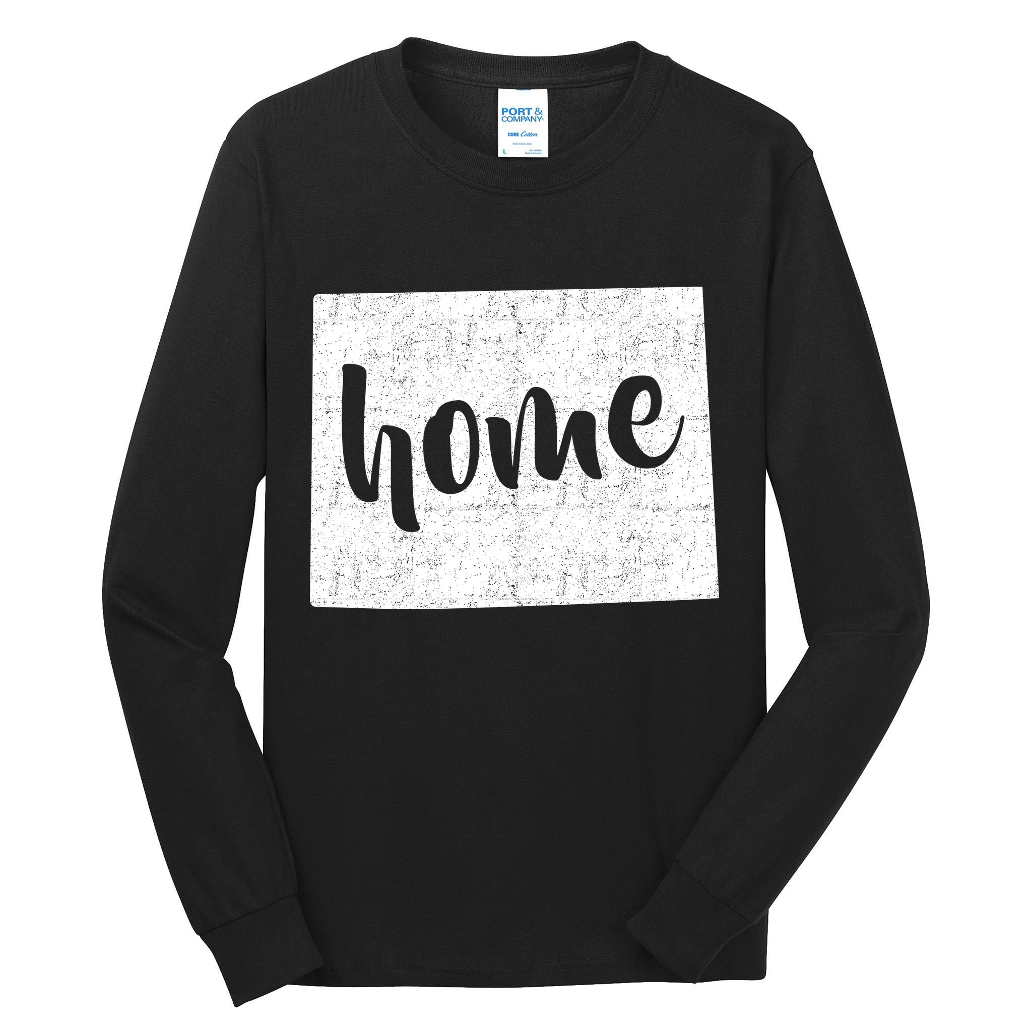 Wyoming Home State Tall Long Sleeve T-Shirt
