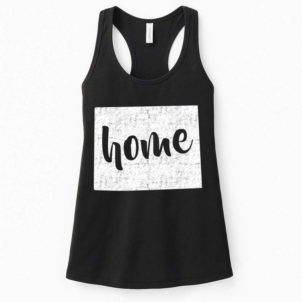Wyoming Home State Womens Tank Top