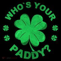 Who´s Your Paddy I Shamrock St Patrick's Day Sustainable Bucket Hat