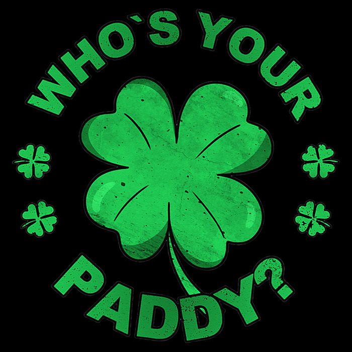 Who´s Your Paddy I Shamrock St Patrick's Day Cooling Performance Long Sleeve Crew