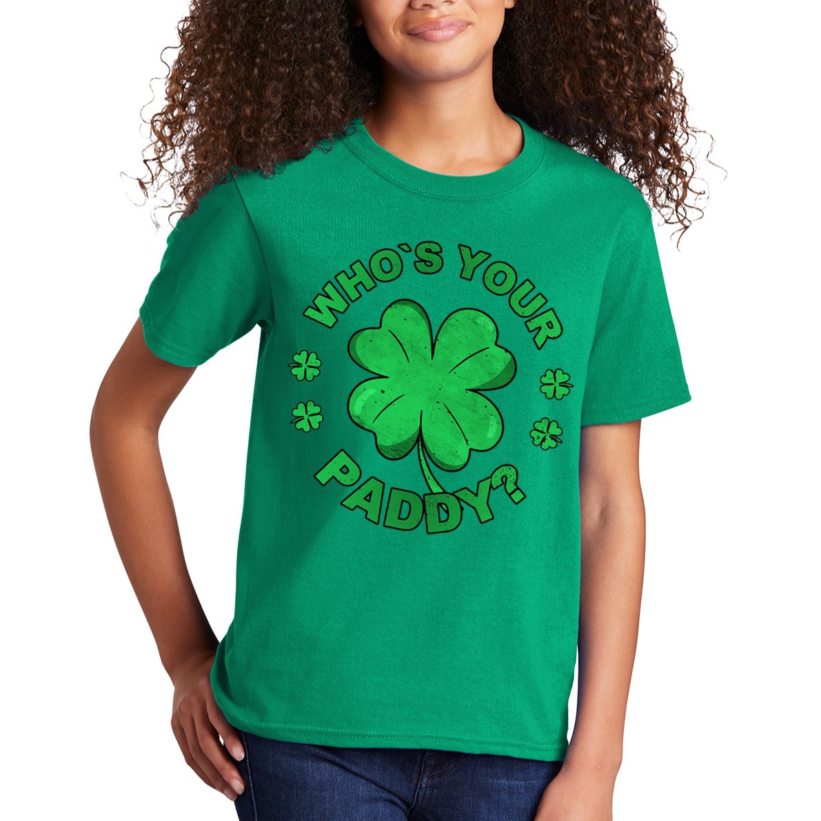 Who´s Your Paddy I Shamrock St Patrick's Day Kids T-Shirt