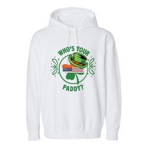 Who’s Your Paddy? Gift Garment-Dyed Fleece Hoodie