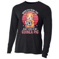 When You Read This Dont Look At My Guinea Pig Cooling Performance Long Sleeve Crew