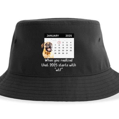 When You Realized That 2025 Starts With Wtf Meme 2025 Sustainable Bucket Hat