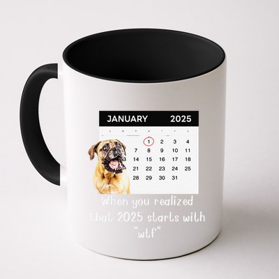 When You Realized That 2025 Starts With Wtf Meme 2025 Mug