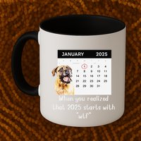 When You Realized That 2025 Starts With Wtf Meme 2025 Mug