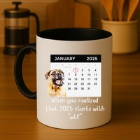When You Realized That 2025 Starts With Wtf Meme 2025 Mug
