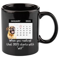 When You Realized That 2025 Starts With Wtf Meme 2025 11oz C Handle Ceramic Mug