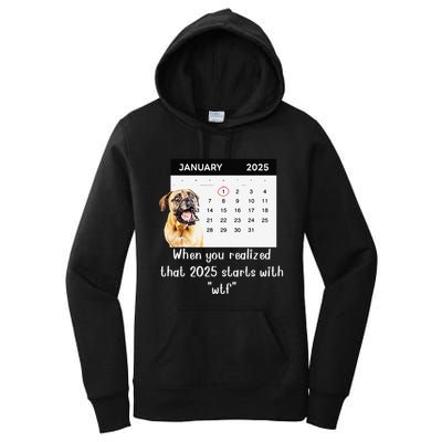 When You Realized That 2025 Starts With Wtf Meme 2025 Women's Pullover Hoodie