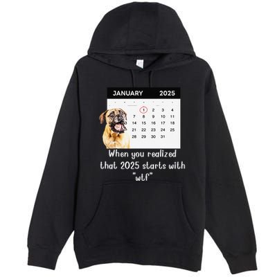 When You Realized That 2025 Starts With Wtf Meme 2025 Premium Pullover Hoodie