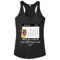 When You Realized That 2025 Starts With Wtf Meme 2025 Ladies PosiCharge Competitor Racerback Tank