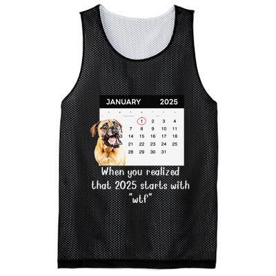 When You Realized That 2025 Starts With Wtf Meme 2025 Mesh Reversible Basketball Jersey Tank