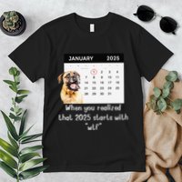 When You Realized That 2025 Starts With Wtf Meme 2025 Premium T-Shirt