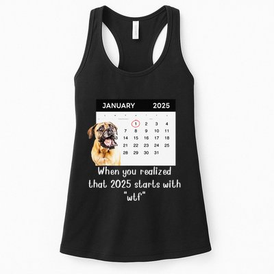 When You Realized That 2025 Starts With Wtf Meme 2025 Womens Tank Top