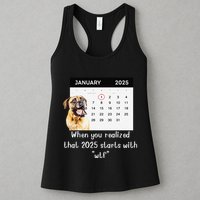 When You Realized That 2025 Starts With Wtf Meme 2025 Womens Tank Top