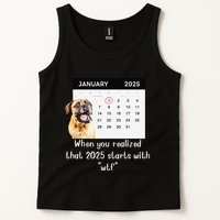 When You Realized That 2025 Starts With Wtf Meme 2025 Tank Top