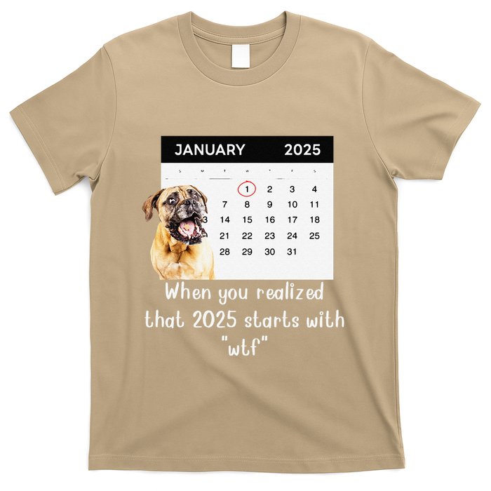 When You Realized That 2025 Starts With Wtf Meme 2025 T-Shirt