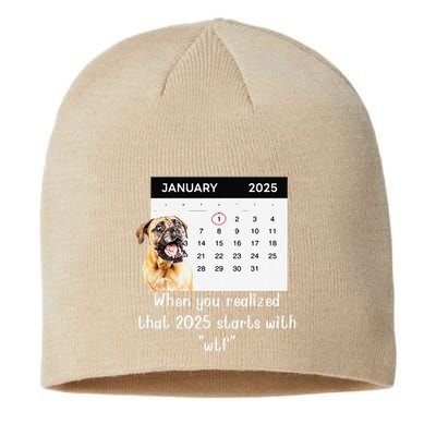When You Realized That 2025 Starts With Wtf Meme 2025 Sustainable Beanie