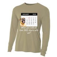 When You Realized That 2025 Starts With Wtf Meme 2025 Cooling Performance Long Sleeve Crew