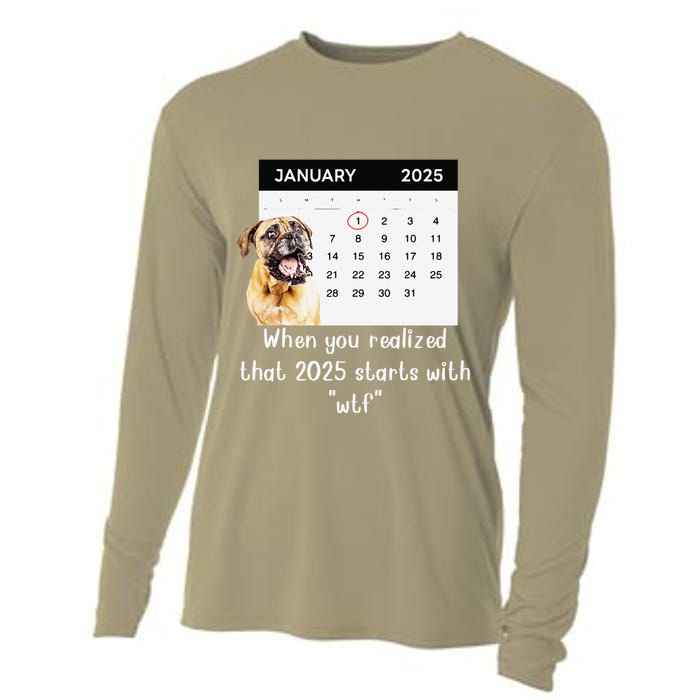 When You Realized That 2025 Starts With Wtf Meme 2025 Cooling Performance Long Sleeve Crew