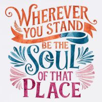 Wherever You Stand Be The Soul Of That Place Rumi Quote Mesh Reversible Basketball Jersey Tank