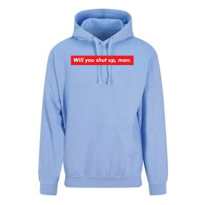 Will You Shut Up Biden And Harris 2020 Anti Trump Gift Unisex Surf Hoodie