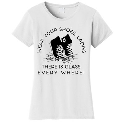 Wear Your Shoes Kamala Harris For Women Glass Ceiling Fe Women's T-Shirt