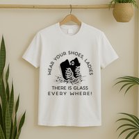 Wear Your Shoes Kamala Harris For Women Glass Ceiling Fe T-Shirt
