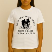 Wear Your Shoes Kamala Harris For Women Glass Ceiling Fe T-Shirt