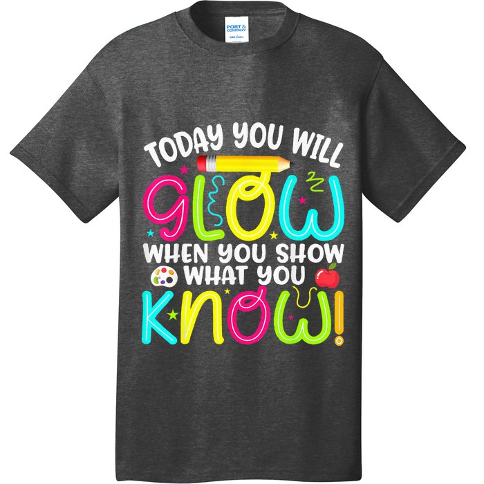 What You Show Rock The Testing Day Exam Teachers Students T-Shirt