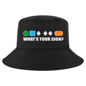 What's Your Sign Skiing Difficulty Ski Skier Gift Cool Comfort Performance Bucket Hat