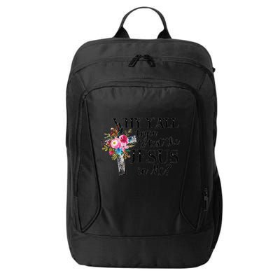 Why YAll Trying To Test The Jesus In Me City Backpack
