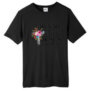 Why YAll Trying To Test The Jesus In Me Tall Fusion ChromaSoft Performance T-Shirt