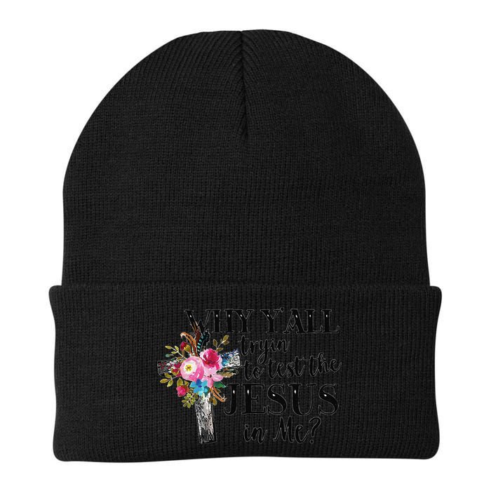 Why YAll Trying To Test The Jesus In Me Beanie