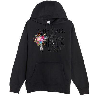 Why YAll Trying To Test The Jesus In Me Premium Pullover Hoodie